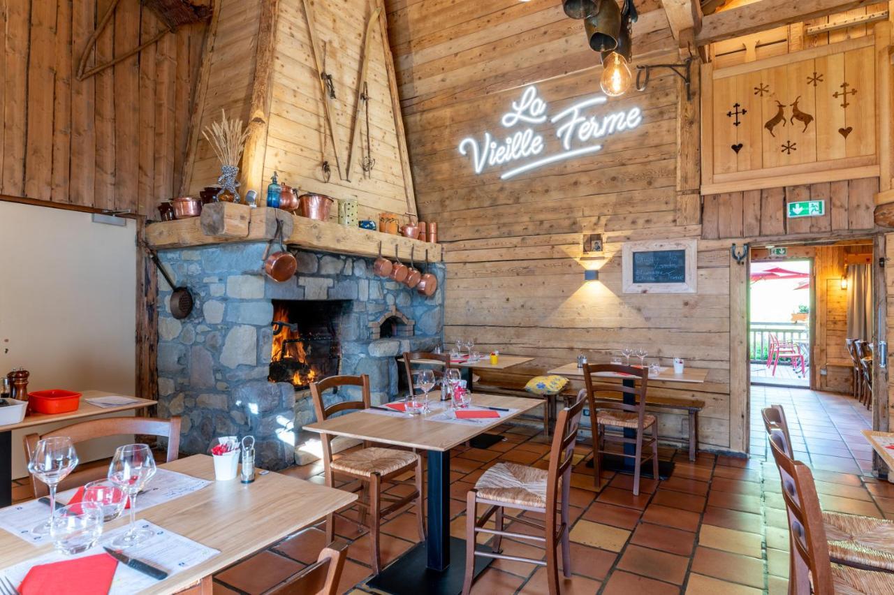 La Vieille Ferme Hotel Manigod Bagian luar foto